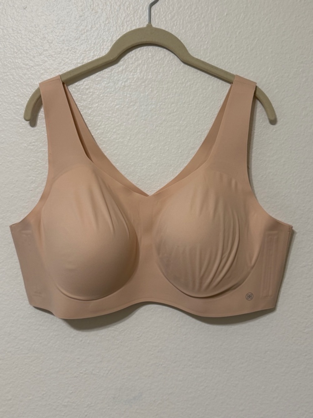Honeylove Softform Bra 3X 44DD/DDD Tan Nude Pullover Wireless Comfort Support